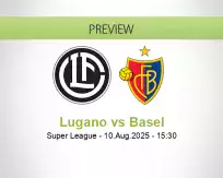 Lugano Basel betting prediction (10 August 2025)