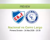 Nacional vs Cerro Largo