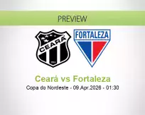 Ceará Fortaleza betting prediction (09 April 2026)