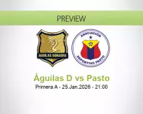 Águilas D Pasto betting prediction (25 January 2026)