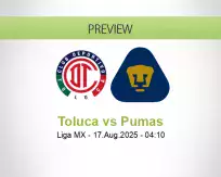 Toluca Pumas betting prediction (17 August 2025)