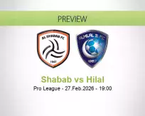 Shabab vs Hilal
