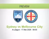 Sydney vs Melbourne City