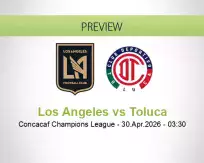 Los Angeles vs Toluca