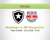 Botafogo RB Bragantino betting prediction (29 July 2025)