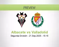 Albacete Valladolid betting prediction (21 September 2025)