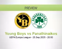 Young Boys Panathinaikos betting prediction (26 September 2025)