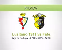 Lusitano 1911 Fafe betting prediction (27 December 2025)