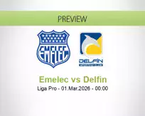 Emelec Delfin betting prediction (01 March 2026)