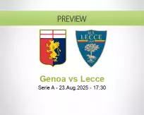 Genoa Lecce betting prediction (23 August 2025)