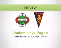 Radomiak Pogoń betting prediction (20 July 2025)