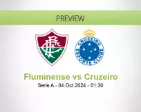 Fluminense Cruzeiro betting prediction (04 October 2024)