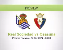 Real Sociedad Osasuna betting prediction (27 October 2024)