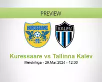Kuressaare Tallinna Kalev betting prediction (29 March 2024)