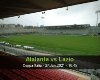 Atalanta Lazio betting prediction (27 January 2021)