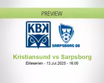 Kristiansund Sarpsborg betting prediction (13 July 2025)