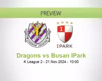 Dragons vs Busan IPark