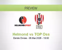 Helmond TOP Oss betting prediction (06 March 2026)
