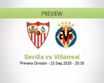 Sevilla Villarreal betting prediction (24 September 2025)