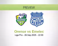 Orense Emelec betting prediction (28 September 2025)