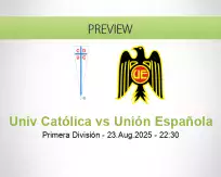 Univ Católica Unión Española betting prediction (23 August 2025)