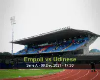 Empoli Udinese betting prediction (06 December 2021)