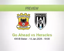 Go Ahead Heracles betting prediction (14 January 2026)