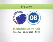 København OB betting prediction (22 April 2026)