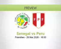 Senegal vs Peru
