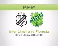 Inter Limeira Floresta betting prediction (05 April 2026)