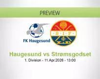 Haugesund Strømsgodset betting prediction (11 April 2026)