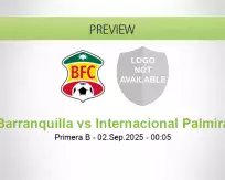 Barranquilla Internacional Palmira betting prediction (02 September 2025)