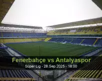 Fenerbahçe Antalyaspor betting prediction (28 September 2025)