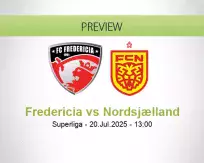 Fredericia Nordsjælland betting prediction (20 July 2025)