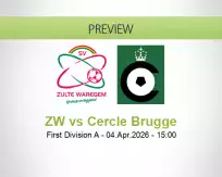 ZW Cercle Brugge betting prediction (04 April 2026)