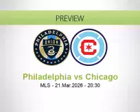 Philadelphia vs Chicago