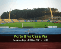 Porto II Casa Pia betting prediction (08 March 2021)