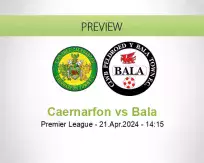 Caernarfon Bala betting prediction (21 April 2024)