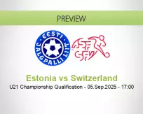 Estonia Switzerland betting prediction (05 September 2025)