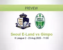 Seoul E-Land Gimpo betting prediction (23 August 2025)
