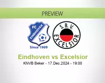 Eindhoven Excelsior betting prediction (17 December 2024)