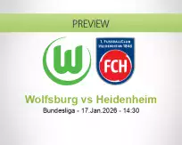 Wolfsburg Heidenheim betting prediction (17 January 2026)