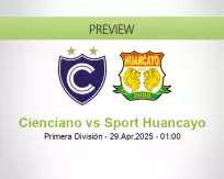 Cienciano vs Sport Huancayo