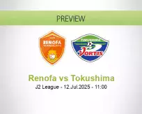 Renofa Tokushima betting prediction (12 July 2025)