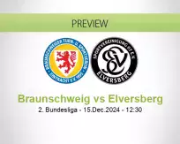 Braunschweig Elversberg betting prediction (15 December 2024)