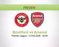 Brentford vs Arsenal