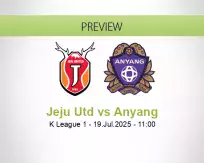 Jeju Utd Anyang betting prediction (19 July 2025)