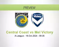 Central Coast vs Mel Victory