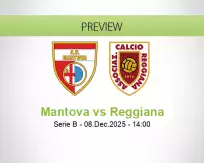 Mantova Reggiana betting prediction (08 December 2025)