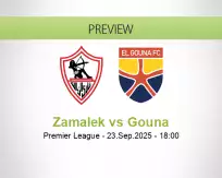 Zamalek Gouna betting prediction (23 September 2025)